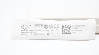 Covidien E1455 Edge Insulated Blade Electrode 2.75inch